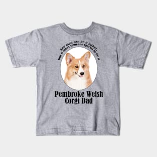 Corgi Dad Kids T-Shirt